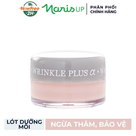 Lót Dưỡng Môi Naris Ngừa Nhăn Và Bảo Vệ Môi (Wrinkle Plus Alpha Clear Lip Base) 10g