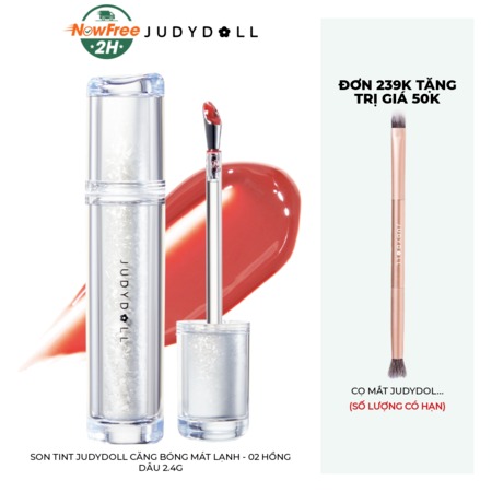 Son Tint Judydoll Căng Bóng Mát Lạnh (Ice-Iron Watery Lip Gloss) 11