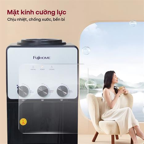 Cây nước nóng lạnh FUJIHOME WD677C 590W