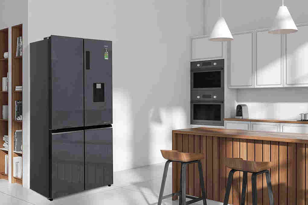 Tủ lạnh Aqua Inverter 522 lít Multi Door AQR-MA600XA(WGC)U1