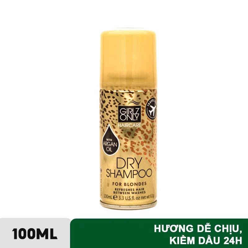 Dầu Gội Khô Girlz Only Tóc Bồng Bềnh Tức Thì 200ml