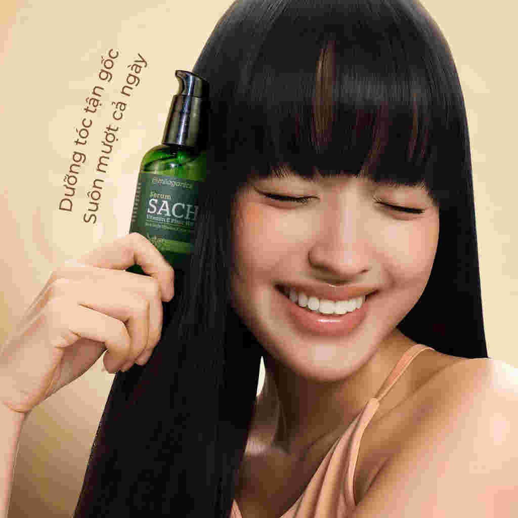 Dầu Dưỡng Tóc Milaganics Vitamin E, Sachi Phục Hồi Dầu Dưỡng Tóc Milaganics Vitamin E, Sachi Phục Hồi 80ml