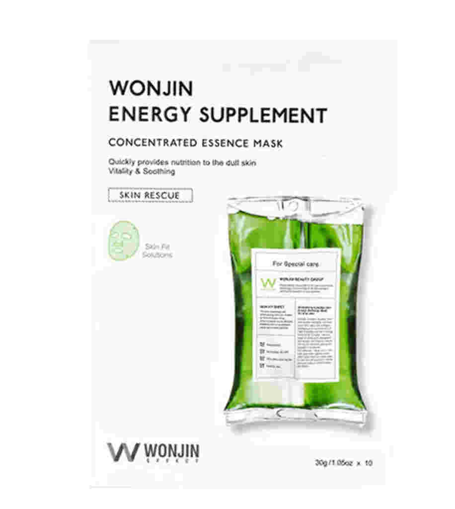 Mặt Nạ Wonjin Cung Cấp Năng Lượng, Phục Hồi Chuyên Sâu Mặt Nạ Wonjin Effect Water Toning Concentrated Essence Mask Dưỡng Sáng Da 30g