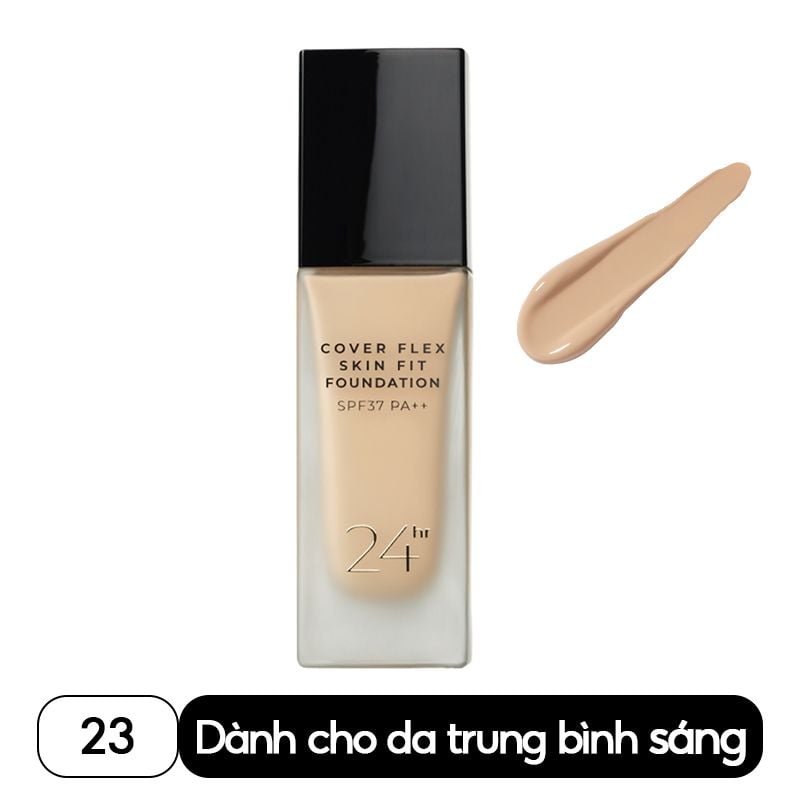 Kem Nền B.O.M Che Phủ Cao, Lâu Trôi 23 Natural Beige