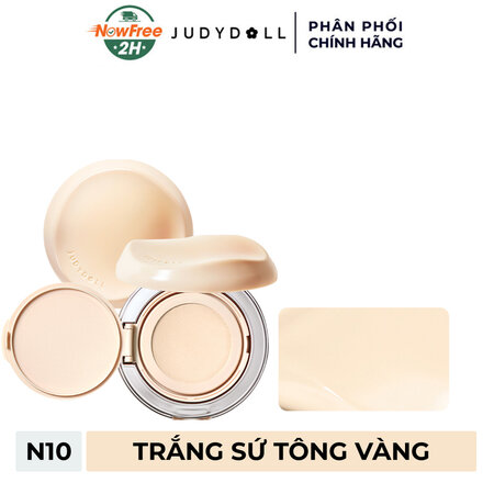 Phấn Nước Judydoll Lâu Trôi Che Phủ Cao (Long Wearing Cushion) N20 - Da trắng tự nhiên