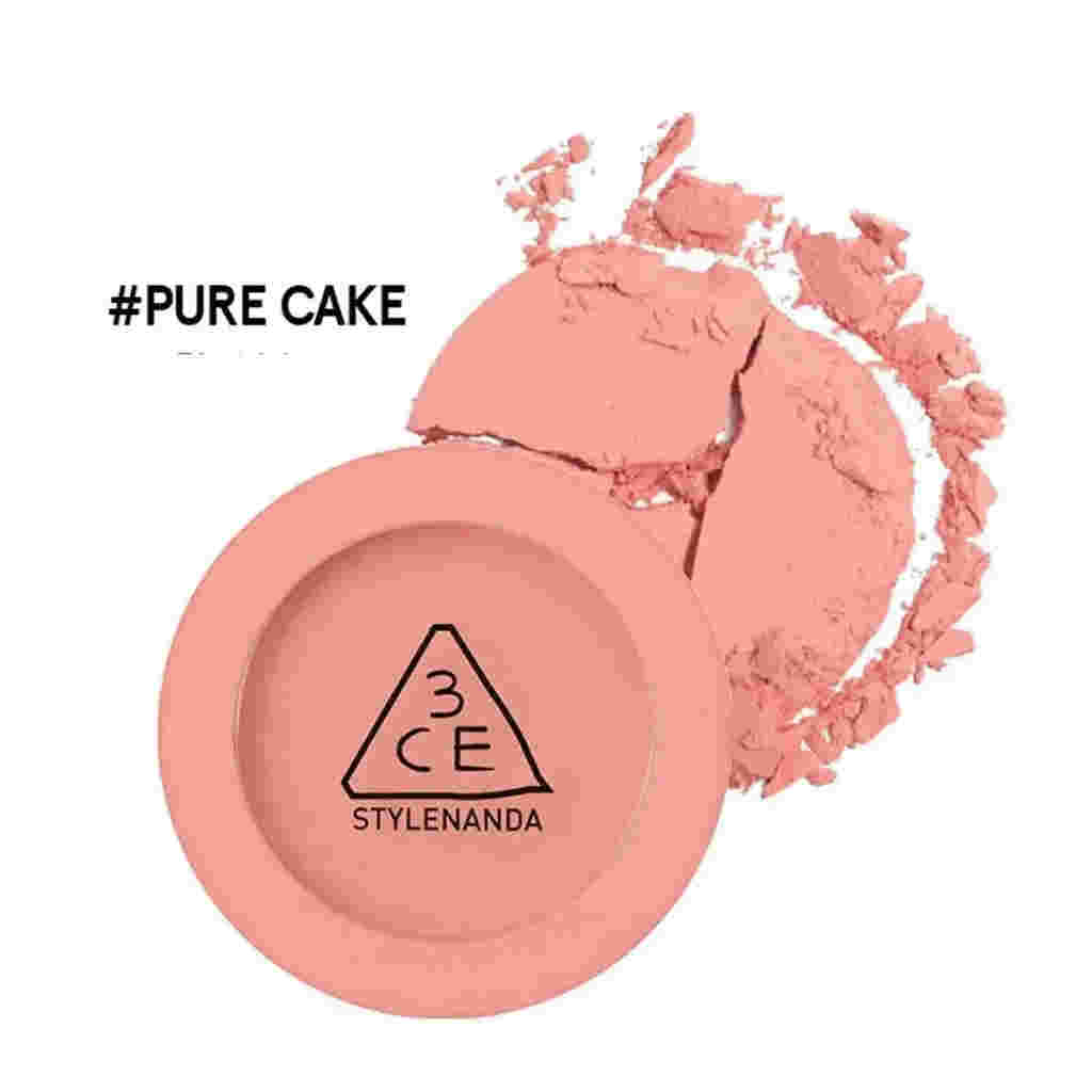 Phấn Má Hồng 3CE Mịn Lì (Mood Recipe Face Blush) Mono Pink