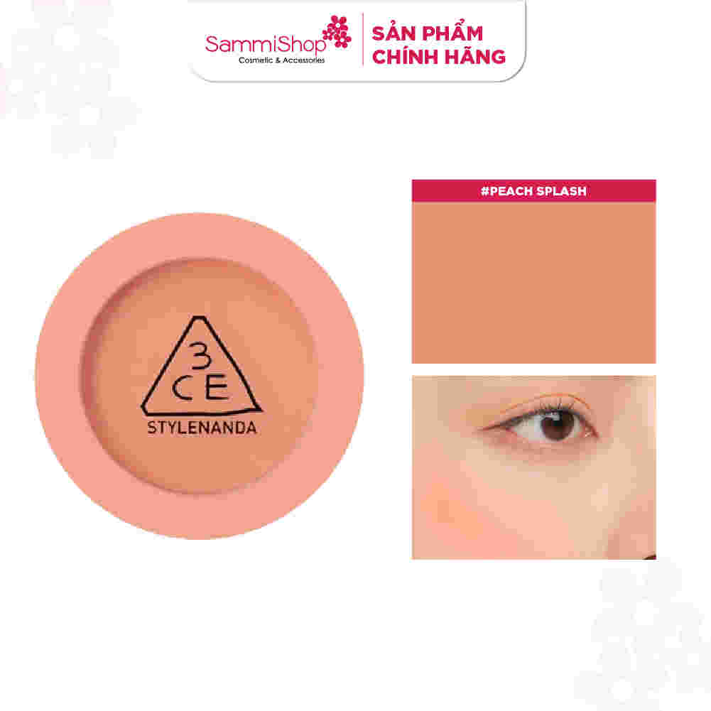 Phấn Má Hồng 3CE Mịn Lì (Mood Recipe Face Blush) Mono Pink