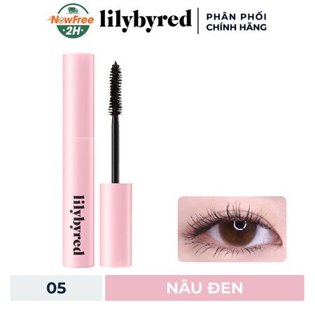 Mascara Lilybyred Lâu Trôi Giữ Cong Mi (Am9 to Pm9 Survival Colorcara) 05 Nâu Đen