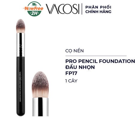 Cọ Nền Vacosi Đầu Nhọn (Pro Pencil Foundation)