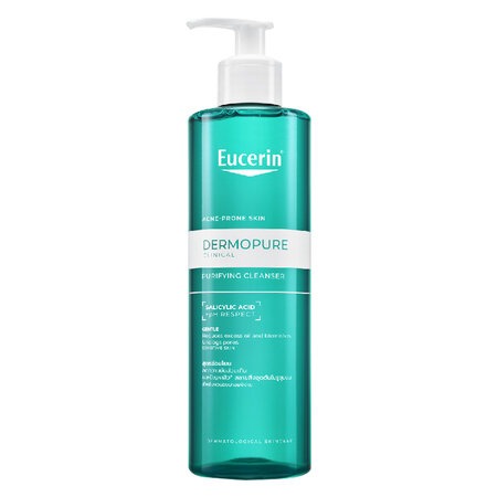 Gel Rửa Mặt Eucerin Cho Da Nhờn Mụn (Dermopure Clinical Purifying Cleanser) 200ml