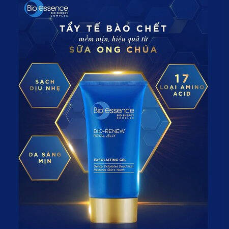 Gel Tẩy Tế Bào Chết Bio-essence Dưỡng Da Tươi Trẻ (Bio-Essence Renew Exfoliating Gel) 60g