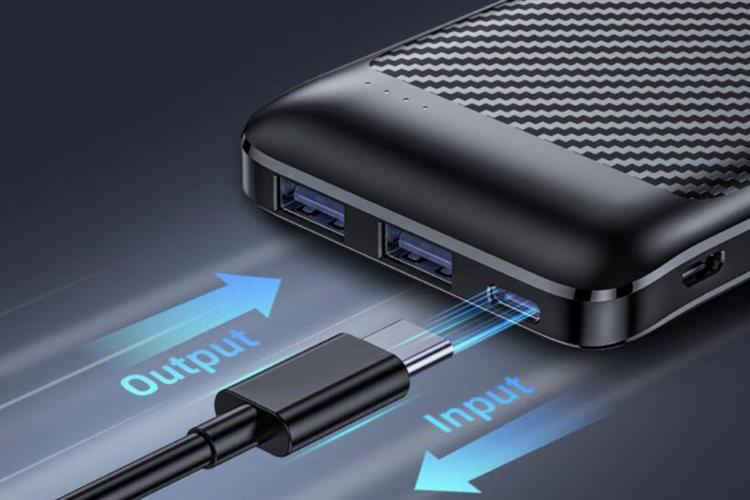Polymer 10000mAh Type C 12W Innostyle PowerSmart IP12SABLK