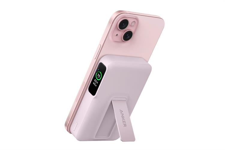 Polymer 10000mAh không dây Magnetic Qi2 Type C PD 27W Anker MagGo A1654