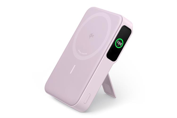 Polymer 10000mAh không dây Magnetic Qi2 Type C PD 27W Anker MagGo A1654