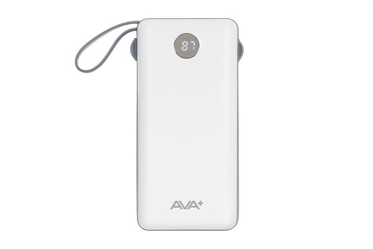 Polymer 20000mAh Type C 10.5W AVA+ G-289 kèm Cáp Lightning - Type C - Micro