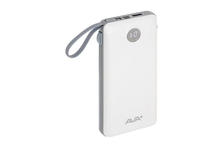Polymer 20000mAh Type C 10.5W AVA+ G-289 kèm Cáp Lightning - Type C - Micro