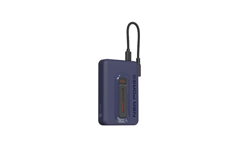Polymer 10000mAh Không dây Magnetic Type C PD 22.5W Xmobile New Power P11 kèm Cáp Type C