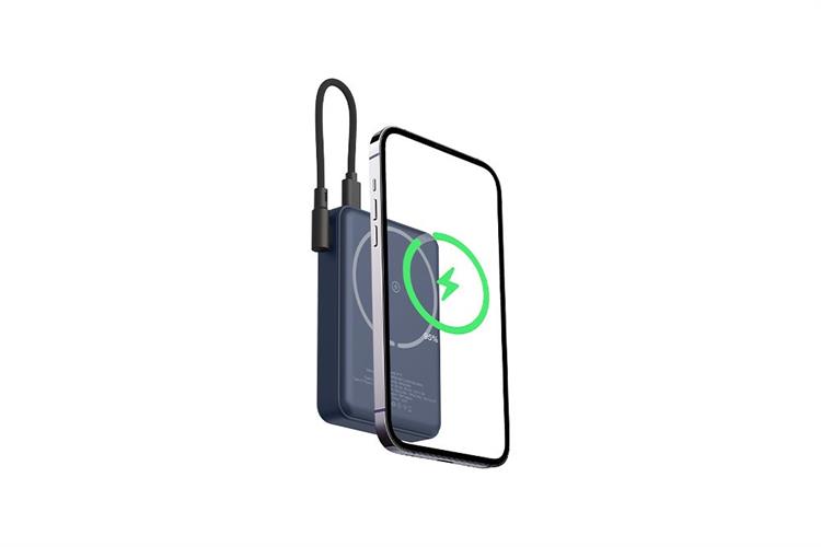 Polymer 10000mAh Không dây Magnetic Type C PD 22.5W Xmobile New Power P11 kèm Cáp Type C