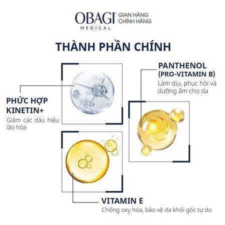 Kem Dưỡng Obagi Clinical Kinetin+ Giúp Dưỡng Ẩm, Làm Dịu Da (Hydrating Cream) 50ml