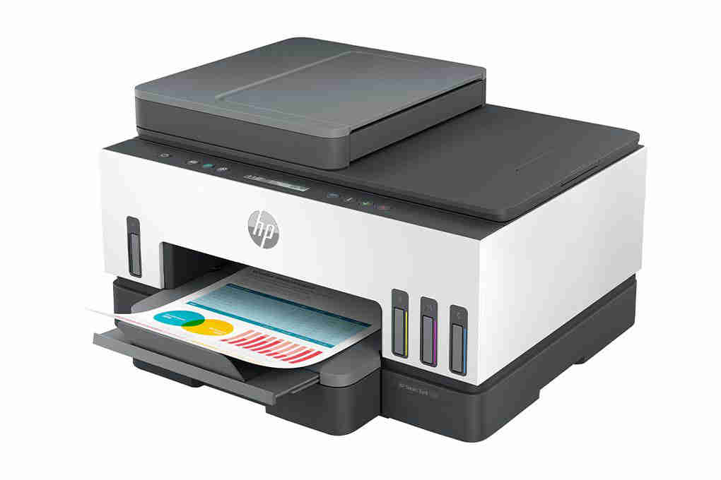Máy in phun màu đa năng HP Smart Tank 750 Wifi