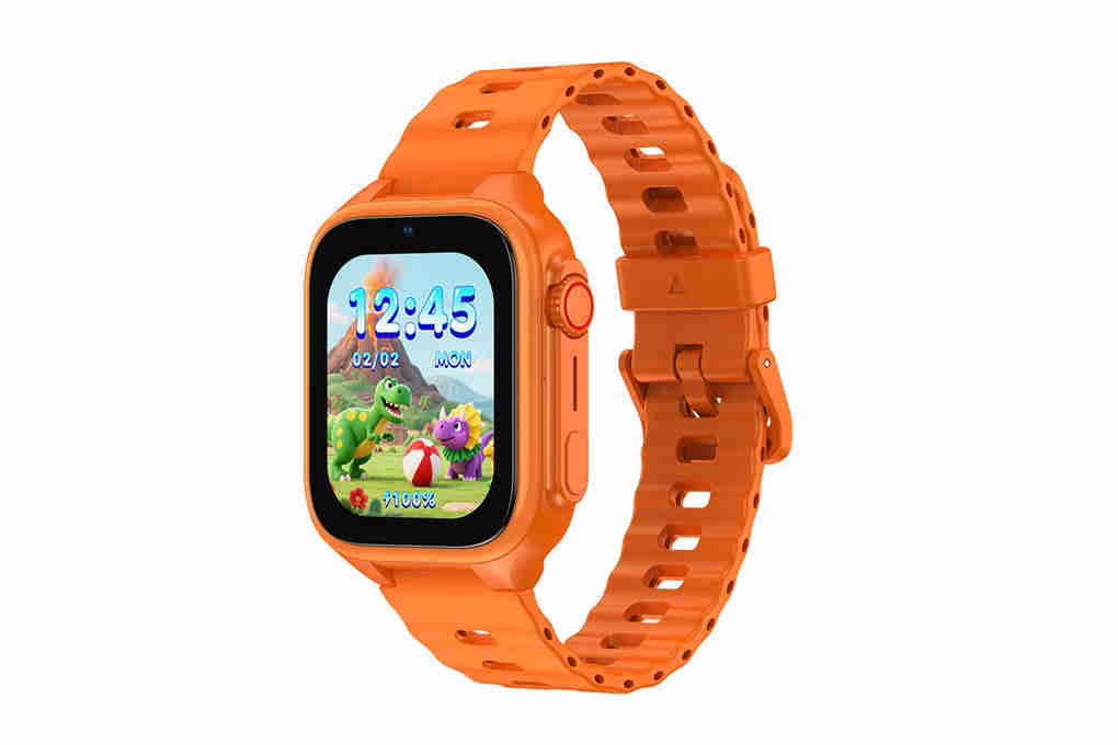 Kidcare Sight S26 4G 44.5mm dây cao su Tím