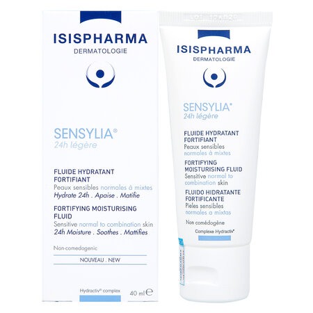 Kem Dưỡng Ẩm Isis Pharma Cho Da Dầu (Sensylia 24h Légère Fluide Hydratant Fortifiant)