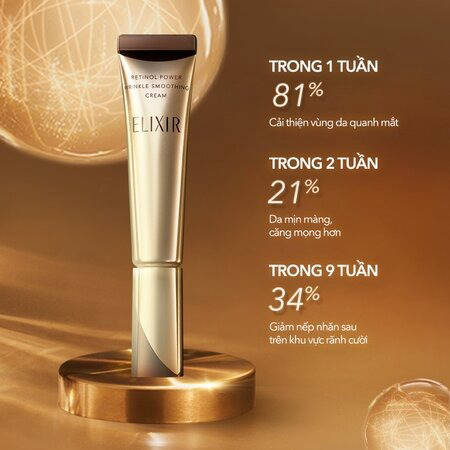 Kem Dưỡng Elixir Retinol Hỗ Trợ Giảm Nếp Nhăn (Retinol Power Wrinkle Smoothing Cream)