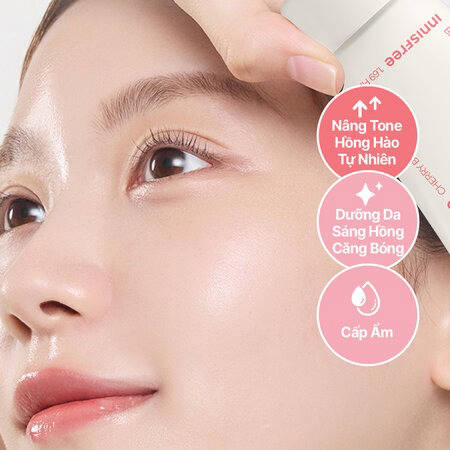 Kem Dưỡng Ẩm innisfree Nâng Tông Da Hoa Anh Đào (Cherry Blossom Glow Tone-Up Cream)
