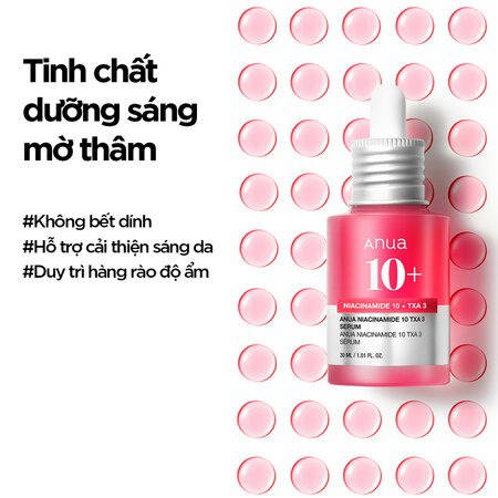 Serum Anua Niacinamide 10 + TXA 3 Mờ Thâm, Sáng Da (Niacinamide 10 + TXA 3 Serum 30ml