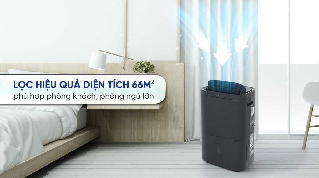Máy hút ẩm kết hợp lọc không khí Electrolux EDH16TRBD3