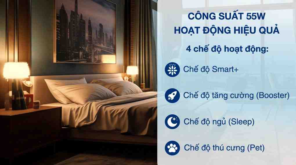 Máy lọc không khí LG PuriCare Aero Booster AS55GGSY0