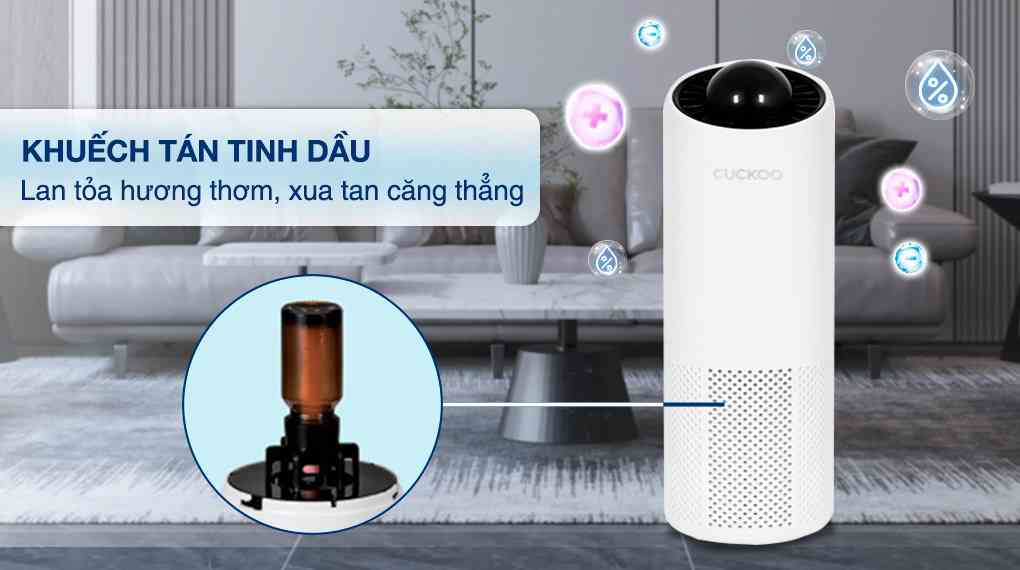 Máy lọc không khí Cuckoo CAC-AG0110FW/WHCKV 5W