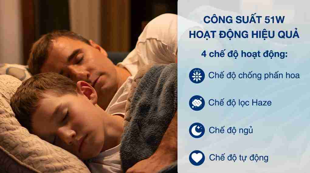 Máy lọc không khí tạo ẩm Sharp KI-N50V-W 51W