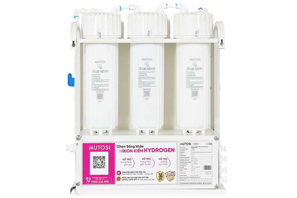 Máy lọc nước RO Hydrogen ion kiềm Mutosi MP-U28H 11 lõi