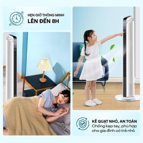 Quạt tháp FUJIHOME TF-12HE 48W