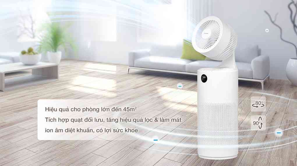 Máy lọc không khí kết hợp quạt Acerpure Cool C2-UVC AC553-50W