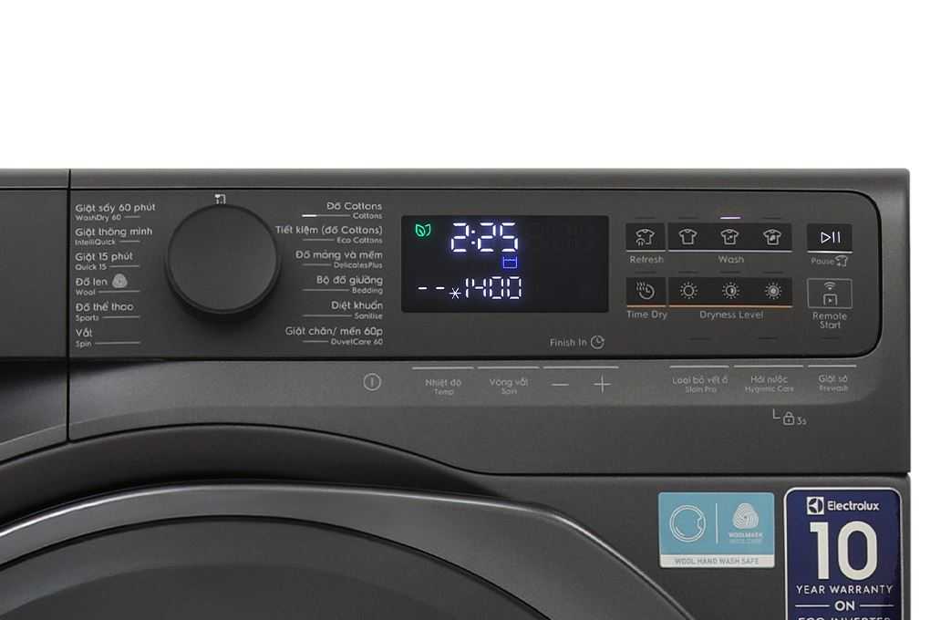 Máy giặt sấy Electrolux UltimateCare 700 Inverter EWW1143R7SC giặt 11 kg - sấy 7 kg
