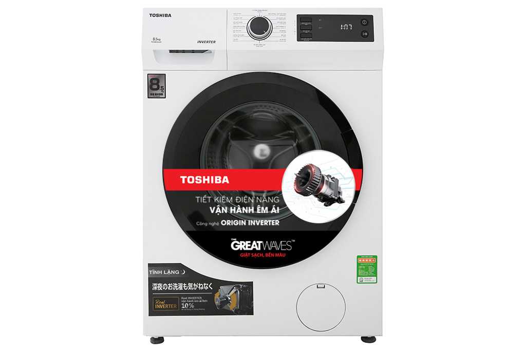 Máy giặt Toshiba Inverter 8.5 kg TW-BH95S2V WK