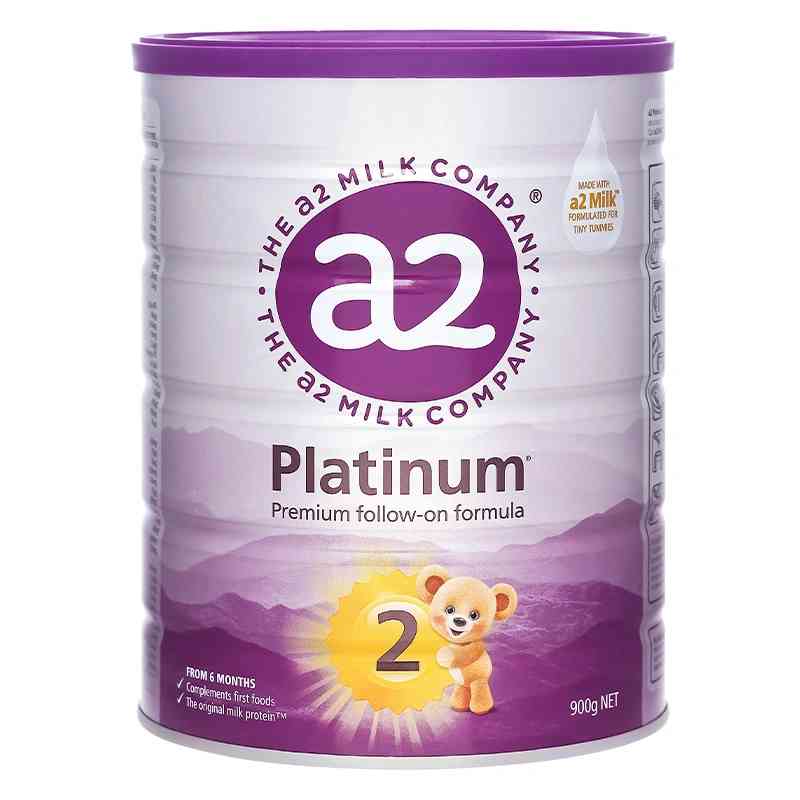 Sữa bột a2 Platinum Premium Follow-On Formula số 2 900g