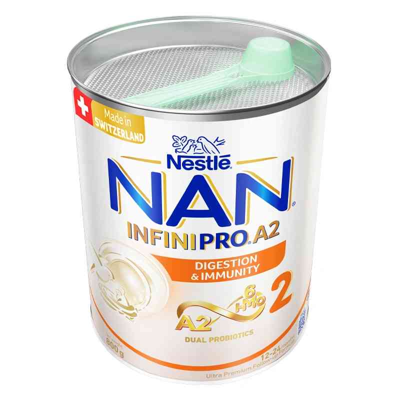 Sữa bột NAN InfiniPro A2 6HMO số 2 800g
