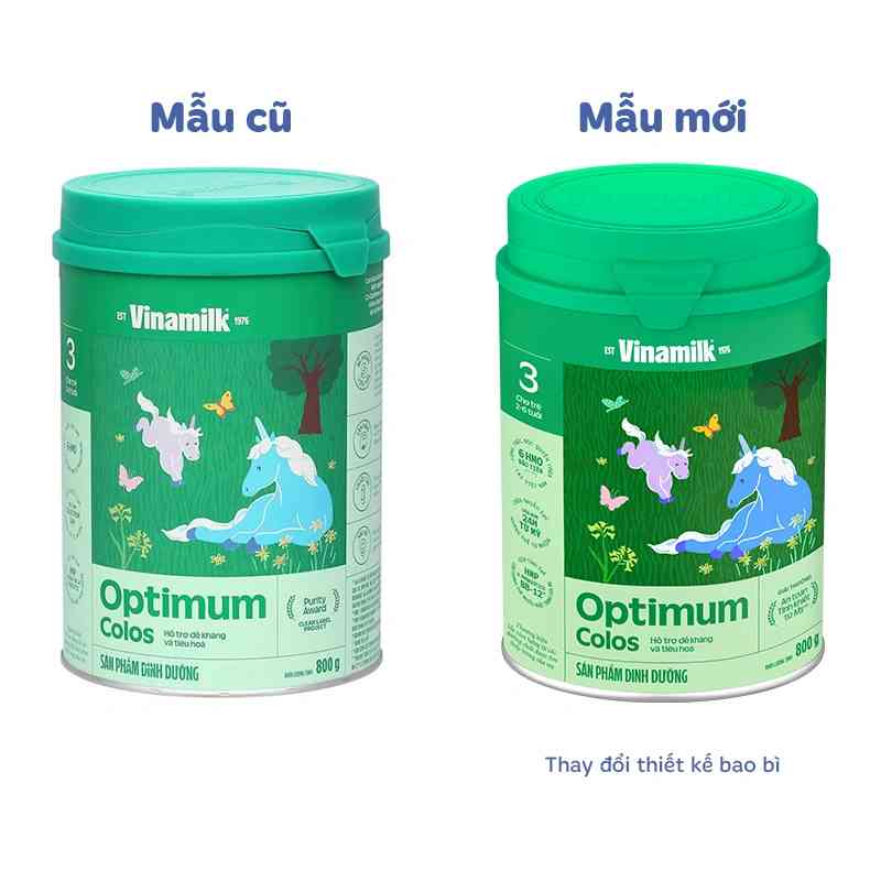 Sữa bột Optimum Colos số 3 800g