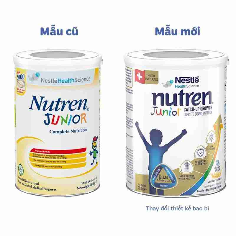 Sữa bột Nutren Junior 400g