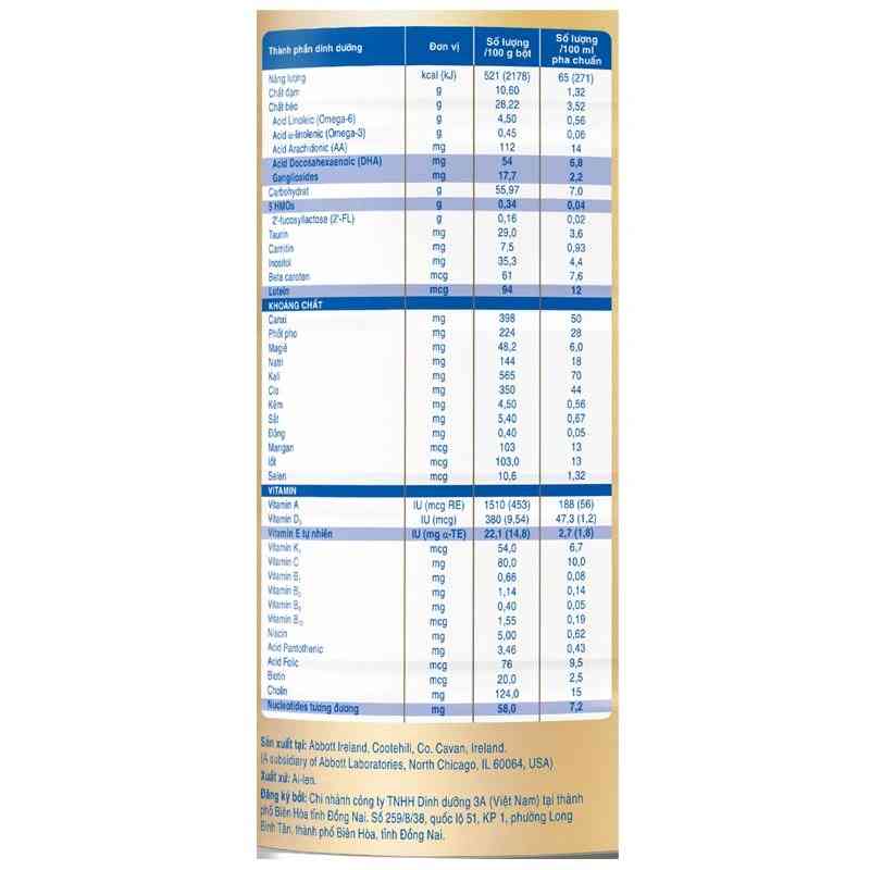 Sữa bột Similac 5G 0+ 850g