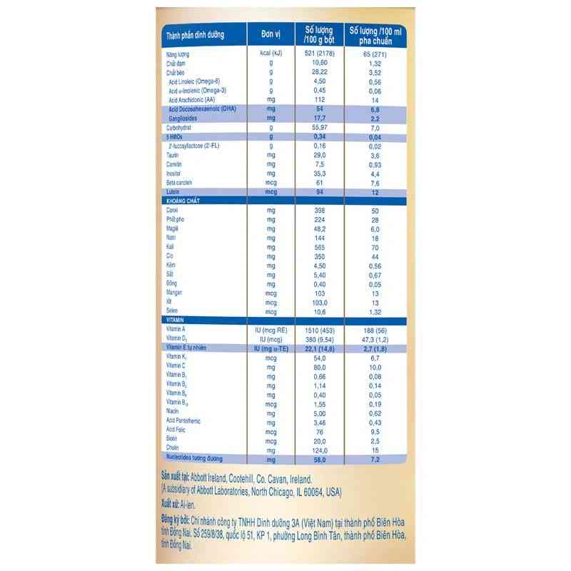 Sữa bột Similac 5G 0+ 380g