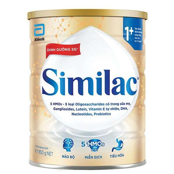 Sữa bột Similac 5G 1+ 850g