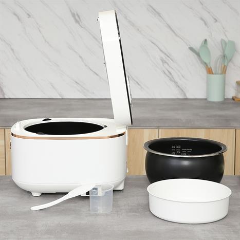 Nồi cơm điện cao tần AQUA 1.5 lít AQS-RIH401R(W)-VN