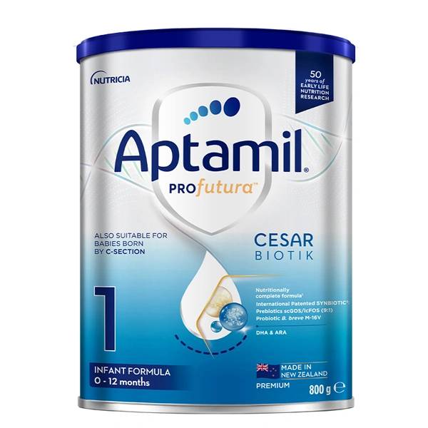 Sữa bột Aptamil Profutura Cesarbiotik số 1 800g