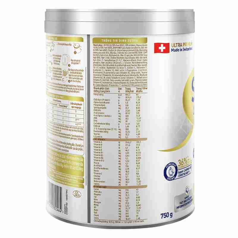 Sữa bột Nestlé S-26 Ultima số 1 750g