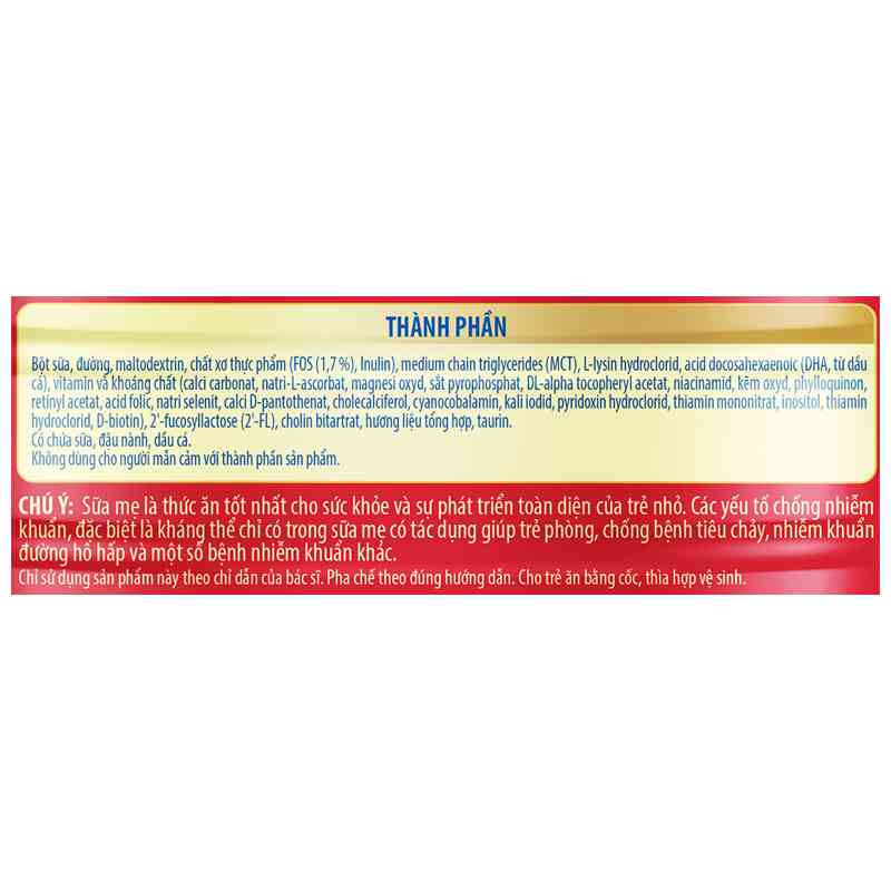 Sữa bột Nutifood GrowPLUS+ đỏ 1+ 1.5kg