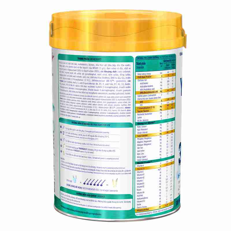 Sữa bột YokoGold số 3 850g (2-6 tuổi)